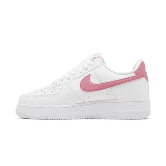 Nike Air Force 1 '07  Womans Size 9 /Essential 'Desert Berry'/ White New in Box - Picture 4 of 7